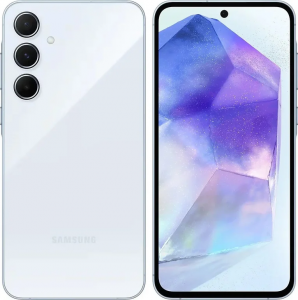 Смартфон Samsung Galaxy A55 12/256 Гб, голубой (IceBlue)