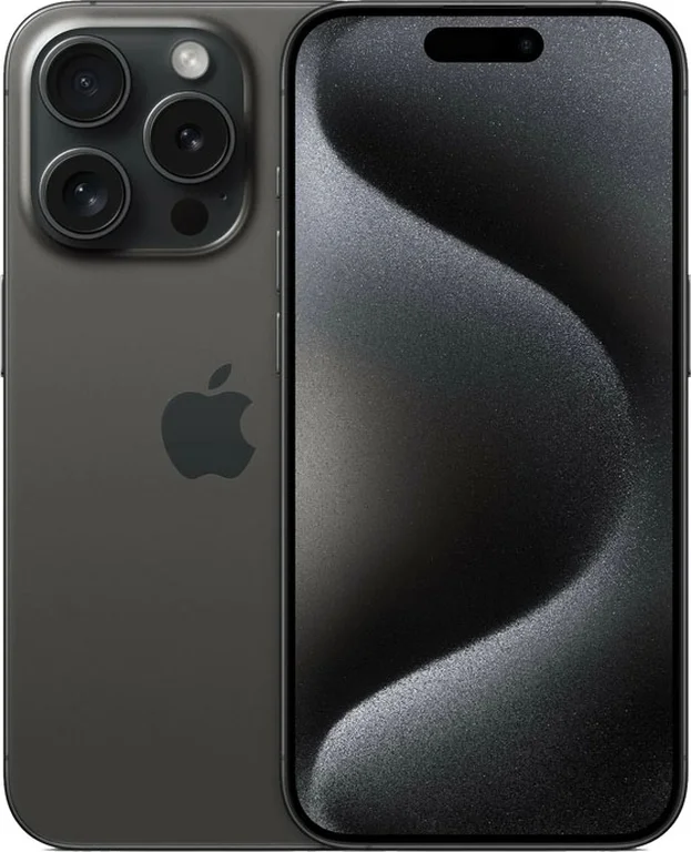 Смартфон Apple iPhone 15 Pro Max 256GB (nanoSIM+eSIM, Black Titanium)