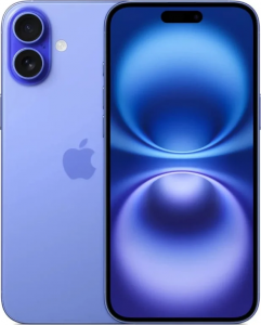 Смартфон Apple iPhone 16 Plus 128GB, Ultramarine (синий)