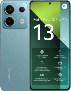 Смартфон Xiaomi Redmi Note 13 Pro 5G 8/256Gb ocean teal