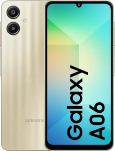 Смартфон Samsung Galaxy A06 4/64Gb gold
