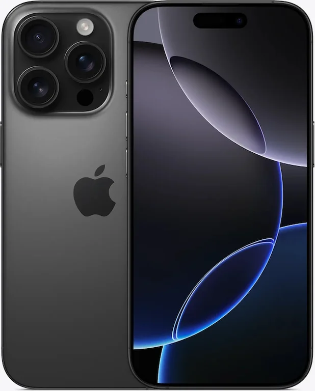 Смартфон Apple iPhone 16 Pro 256GB (nanoSIM+eSIM, Black Titanium)