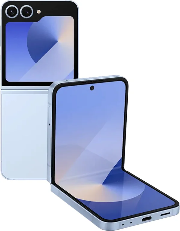 Смартфон Samsung Galaxy Z Flip 6 5G (SM-F741) 12/256 ГБ, голубой