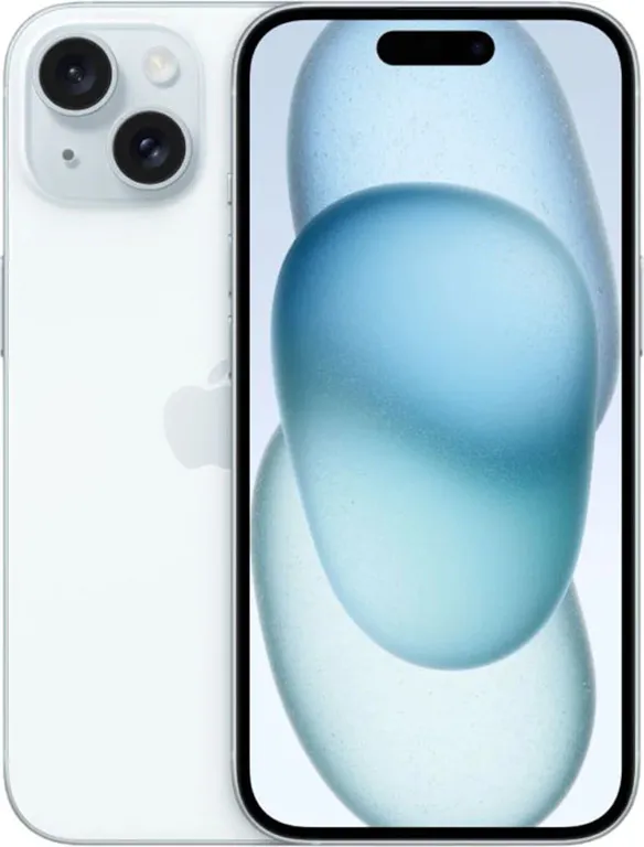 Смартфон Apple iPhone 15 128GB (nanoSIM+eSIM, Blue)