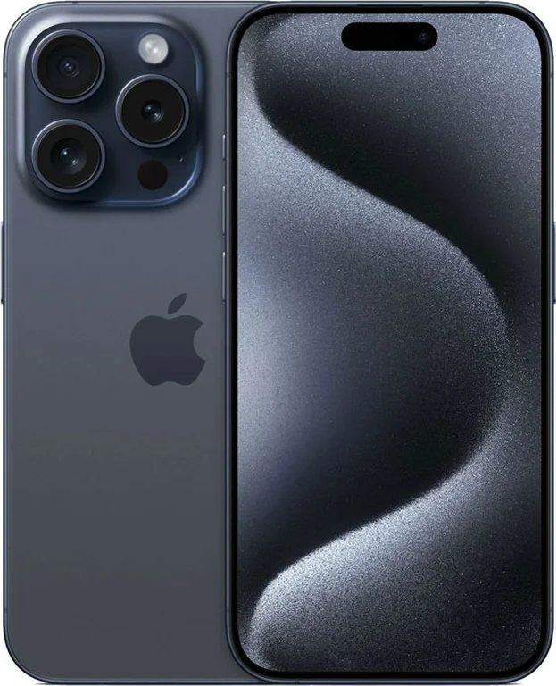 Смартфон Apple iPhone 15 Pro Max 256GB (nanoSIM+eSIM, Blue Titanium)