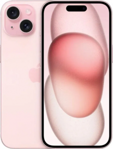 Смартфон Apple iPhone 15 Plus 128GB (nanoSIM+eSIM, Pink)