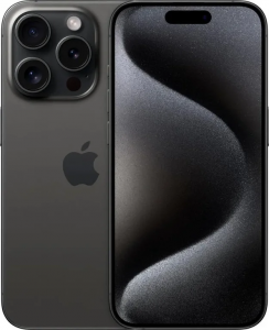 Смартфон Apple iPhone 15 Pro 256Gb black titanium