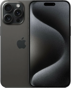 Смартфон Apple iPhone 15 Pro Max 512Gb nano SIM + eSIM, черный титан