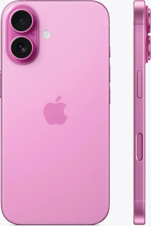Смартфон Apple iPhone 16 256GB (nanoSIM+eSIM, Pink)