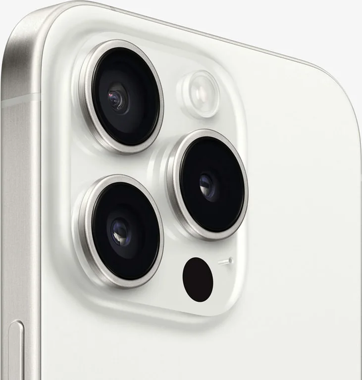 Смартфон Apple iPhone 15 Pro 128GB (nanoSIM+eSIM, White Titanium)