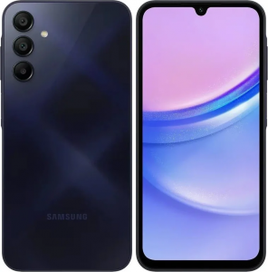 Смартфон Samsung Galaxy A15 8/256 ГБ, черный (Blue Black)