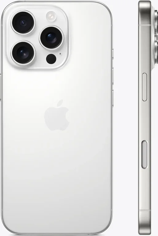 Смартфон Apple iPhone 16 Pro 128GB (nanoSIM+eSIM, White Titanium)