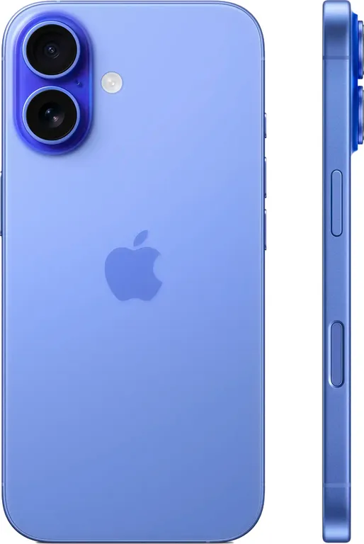 Смартфон Apple iPhone 16 256GB Dual Sim, Ultramarine (Фиолетовый)