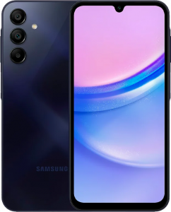 Смартфон Samsung Galaxy A15 4/128GB, Blue Black (Черный)