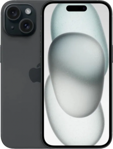 Смартфон Apple iPhone 15 Plus 128GB (nanoSIM+eSIM, Black)