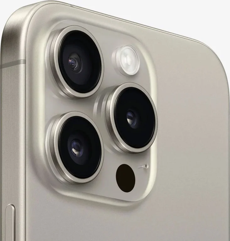 Смартфон Apple iPhone 15 Pro Max 512GB (nanoSIM+eSIM, Natural Titanium)