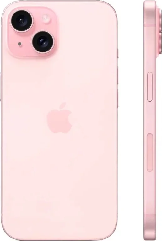 Смартфон Apple iPhone 15 128GB, Розовый EU