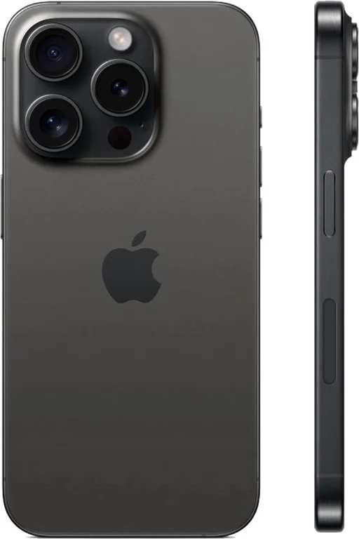 Смартфон Apple iPhone 15 Pro 256GB, Титановый чёрный (Dual Sim)