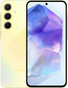 Смартфон Samsung Galaxy A55 5G 8/ 256GB (SM-A556E/ DS, Lemon)
