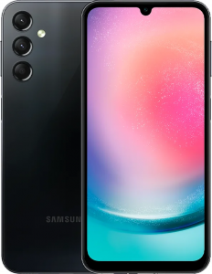 Смартфон Samsung Galaxy A24 6/128 Гб, черный