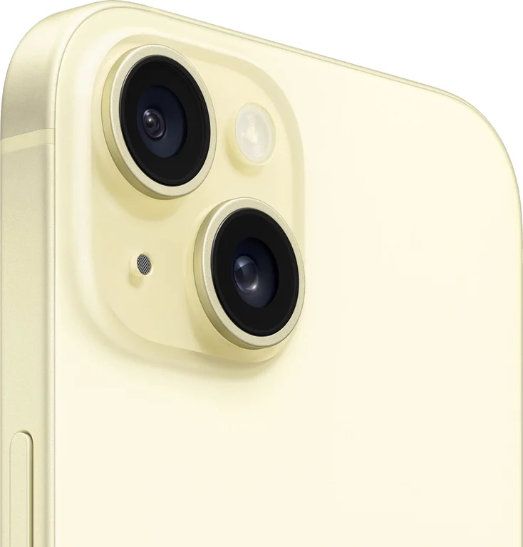 Смартфон Apple iPhone 15 256GB, желтый