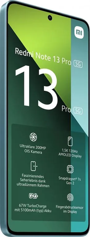 Смартфон Xiaomi Redmi Note 13 Pro 5G 8/256Gb ocean teal