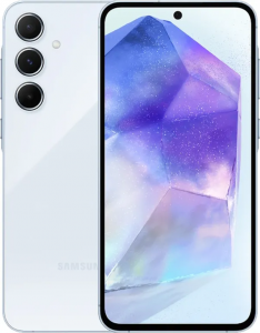 Смартфон Samsung Galaxy A55 5G 12/ 256GB (SM-A556E/ DS, Iceblue)