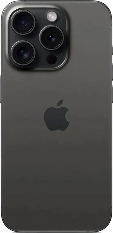 Смартфон Apple iPhone 15 Pro 256GB, Титановый чёрный (eSIM)
